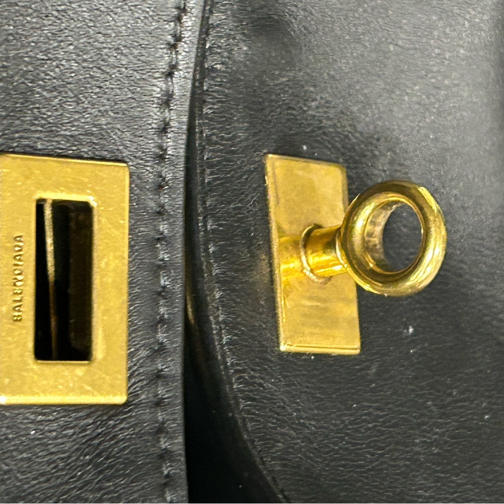 BALENCIAGA Rodeo Mini leather tote bag - Picture 11 of 12
